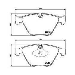 Pastillas Brembo P 06 055 Todoparatucoche