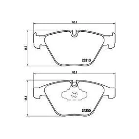 Pastillas Brembo P 06 055 Todoparatucoche