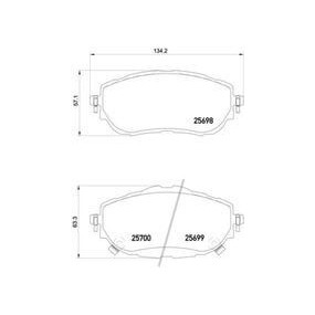 Pastillas Brembo P 83 150 Todoparatucoche