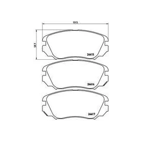 Pastillas Brembo P 59 054 Todoparatucoche