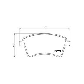 Pastillas Brembo P 68 044 Todoparatucoche