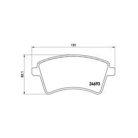 Pastillas Brembo P 68 044 Todoparatucoche