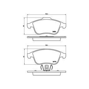 Pastillas Brembo P 68 047 Todoparatucoche