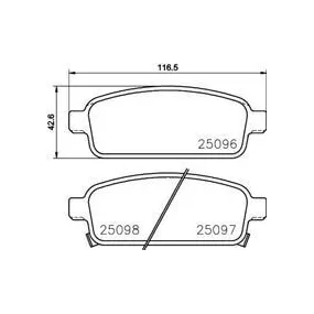 Pastillas Brembo P 59 087 Todoparatucoche