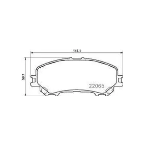 Pastillas Brembo P 56 100 Todoparatucoche