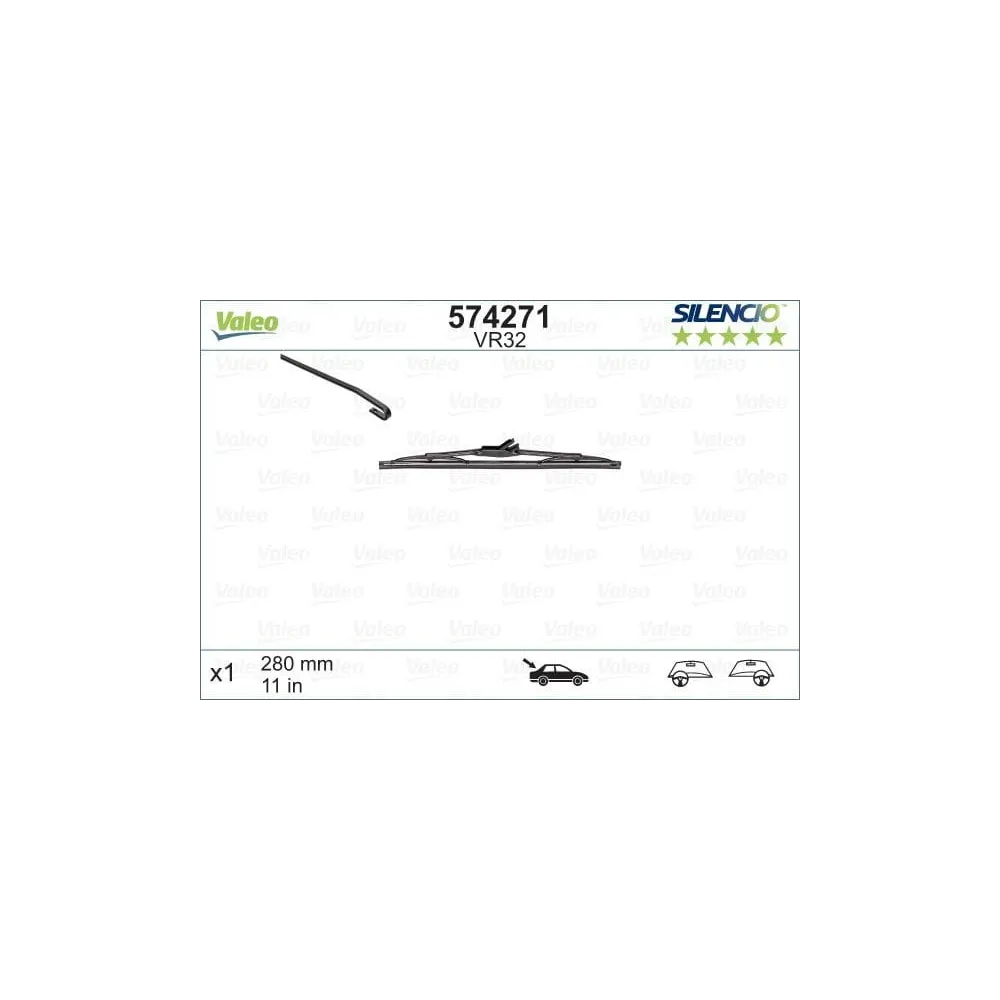 Escobilla Silencio Rear de Valeo 574271