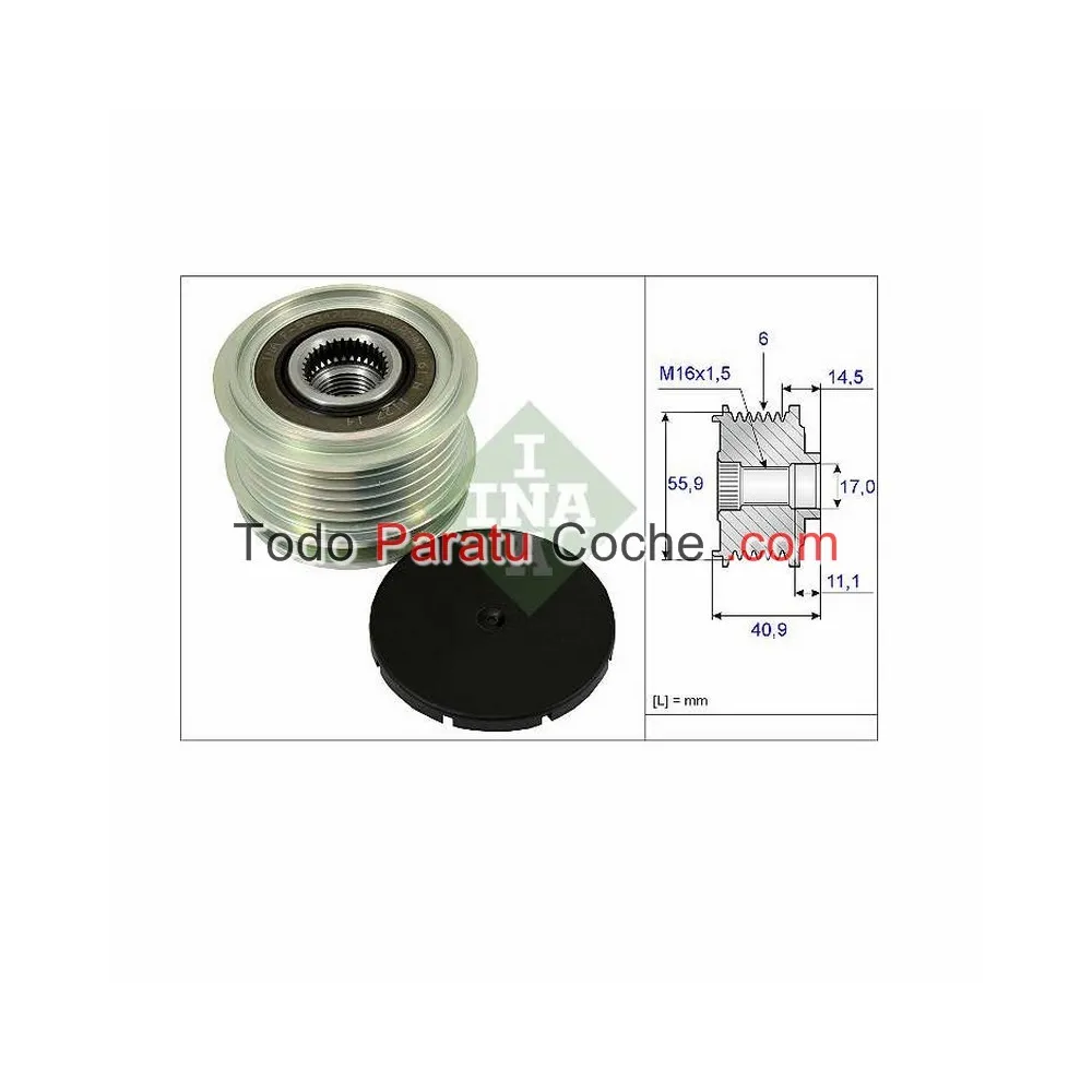 Polea alternador Luk 535001210
