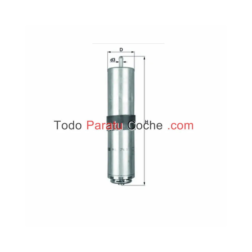Filtro de combustible Mahle KL169/4D -  KL 169/4D  FILTRO COMB. BMW X5 /X6 08-