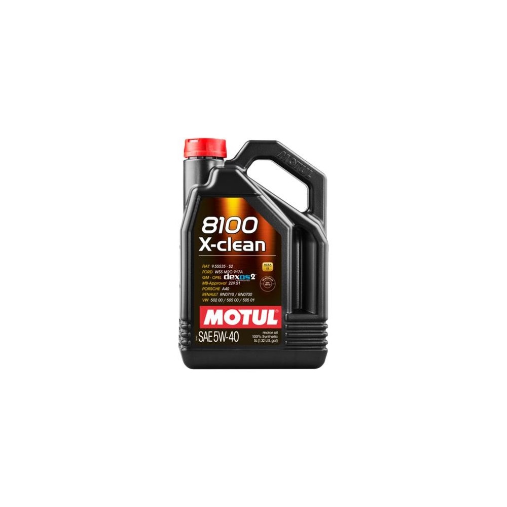 Aceite Motul 8100 X-Clean C3 5w40