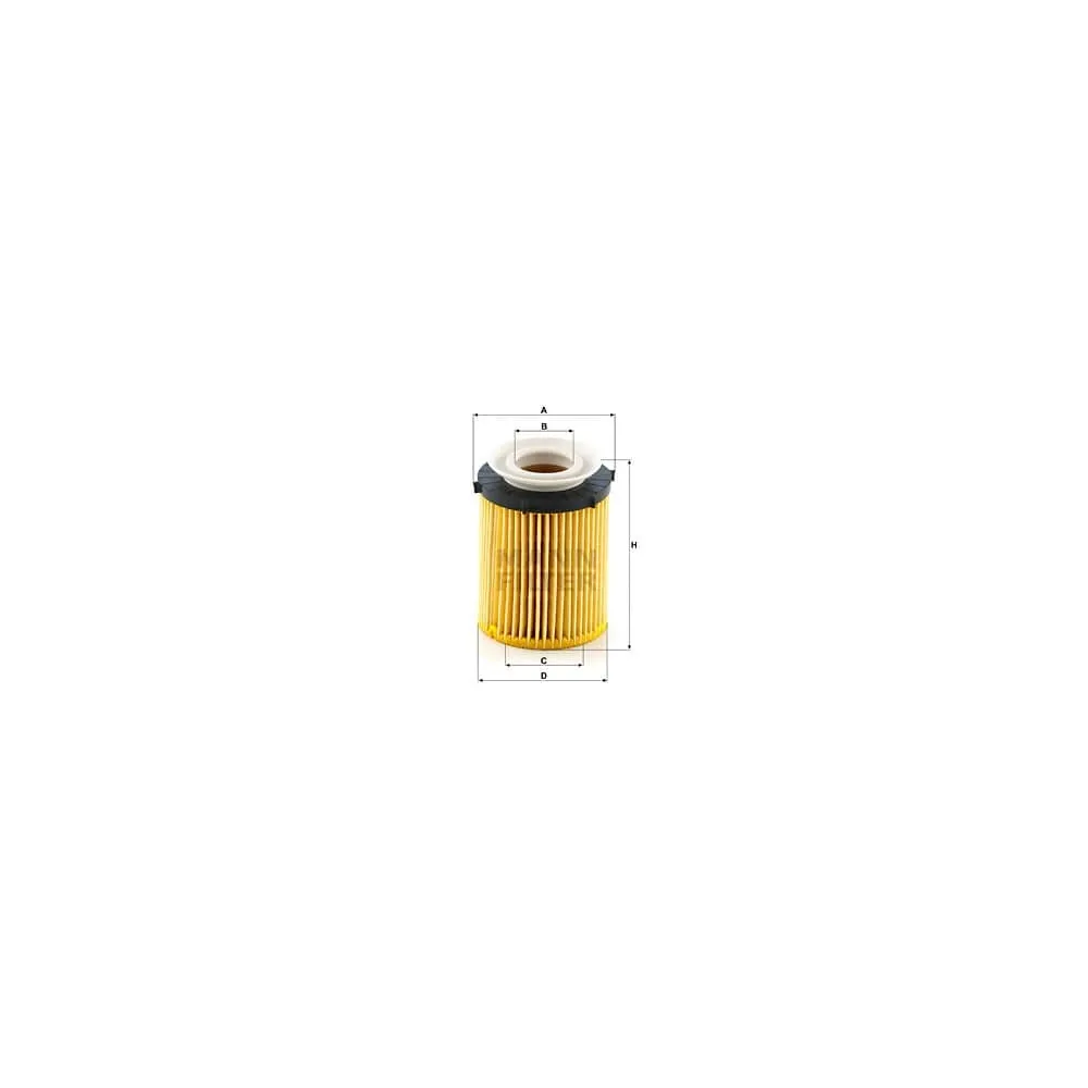 Filtro de aceite Mann Filter HU 711/6Z