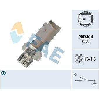 FAE - 12640 - Interruptor de control de la presión de aceite - 12640