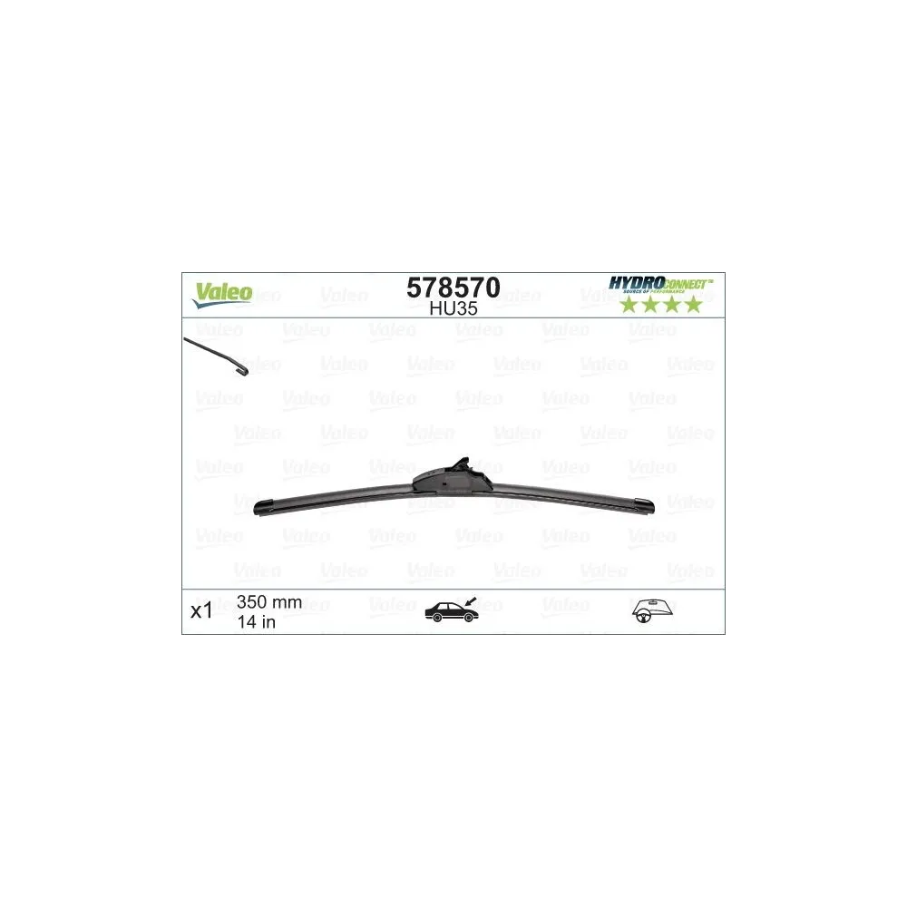 Limpiaparabrisas Valeo Hydroconnect 578570