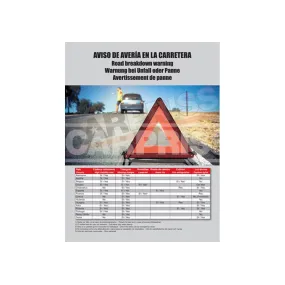 CARPRISS - TRIANGULO AVERIA HOMOLOGADO - 70113901