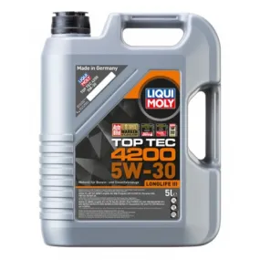 Aceite Liqui Moly 5w30 Top Tec 4200