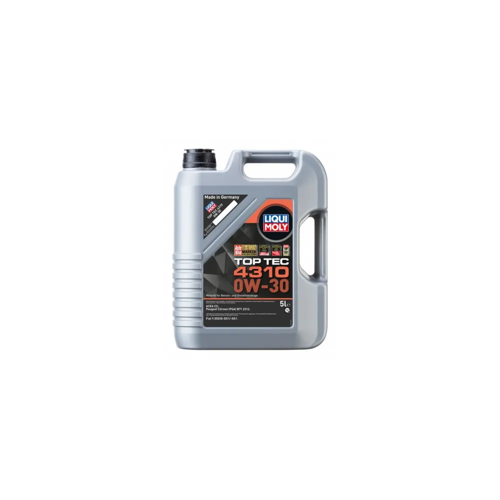 Aceite Liqui Moly 0w30 Top Tec 4310