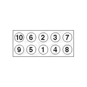 81031600: AJUSA JGO TORNILLOS CULATA GM