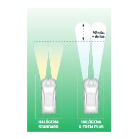 Pack lámparas Amolux H7 Xtreme Plus +100% luz