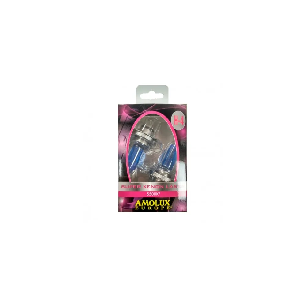thumbnail image 2 of LUNEX H4 PLASMA XENON Halogen Bulbs - 5000K Max Blue - 12V 60/55W - P43t - Twin Pack 2 of 5