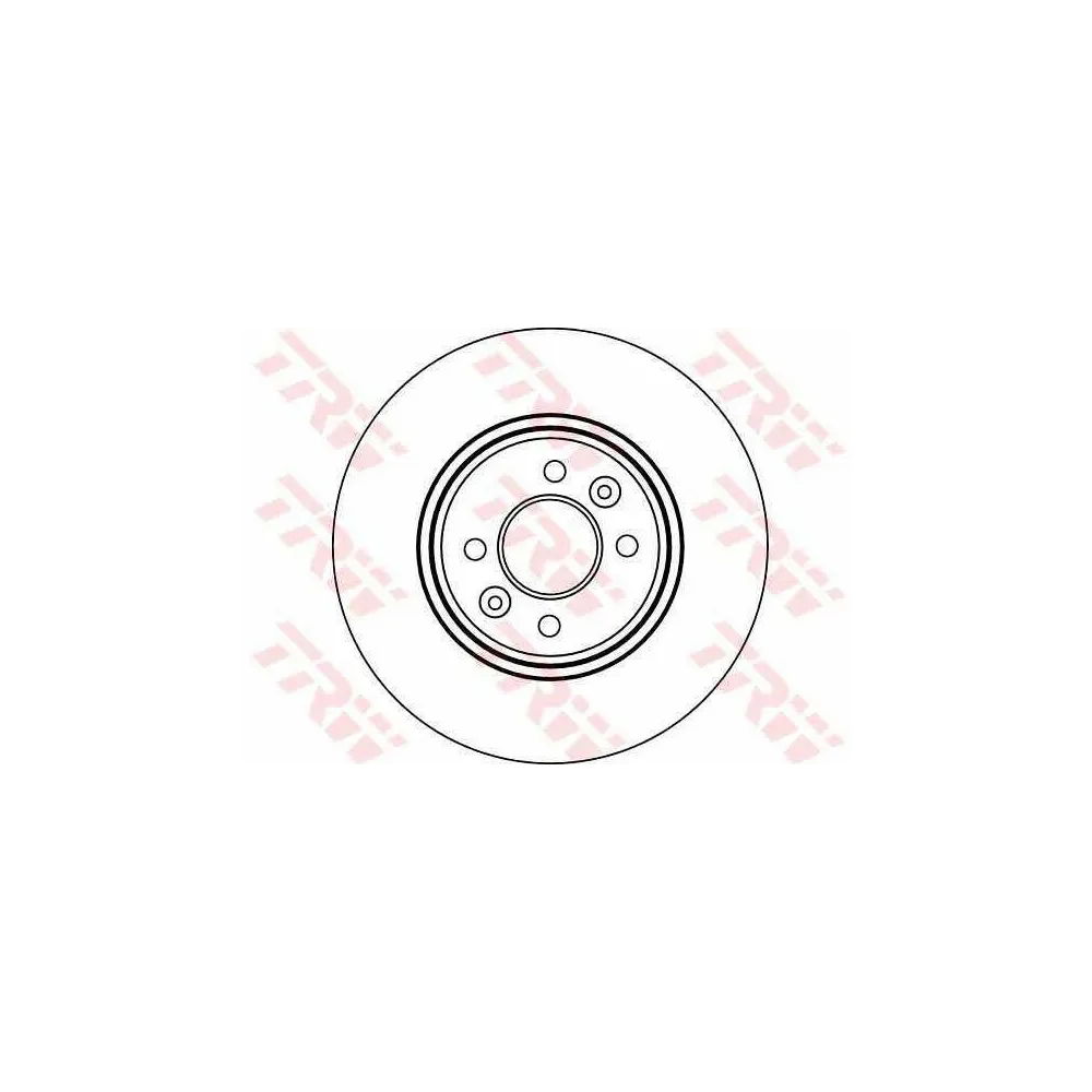 DF4460S: TRW JUEGO DE DISCOS FRENO BMW