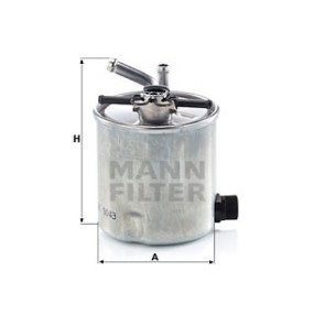 Filtro de combustible Mann WK 9043
