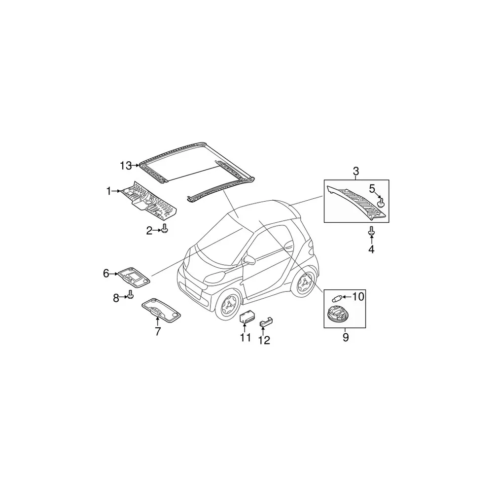 A 451 810 00 20 - PERSIANA ENROLLABLE  ORIGINAL MERCEDES