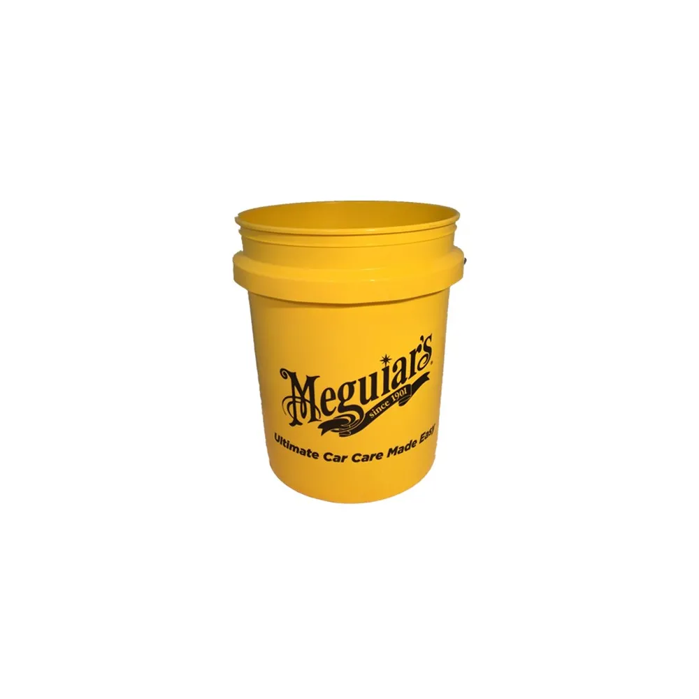 Cubo de lavado Meguiar´s amarillo