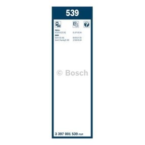 BOSCH - 3397001539 - JUEGO DE RAQUETAS 539