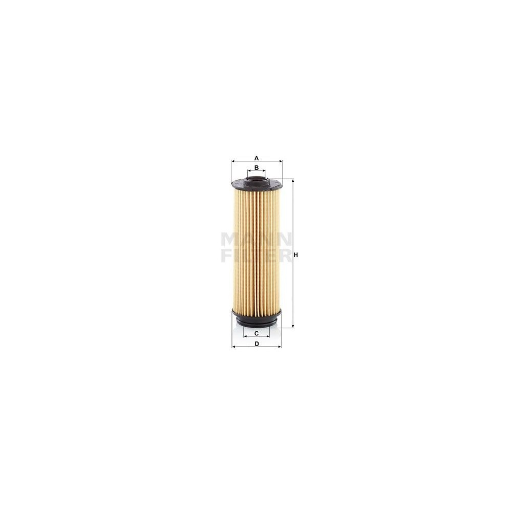 MANN-FILTER - HU 6022 z - Filtro de aceite