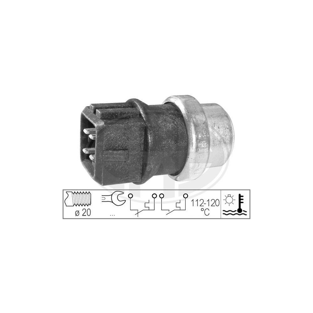 357919369E - Interruptor de temp VAG equivalente 357 919 369 E