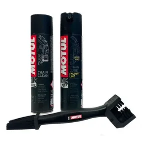 Pack Motul Chain Clean + Chain Lube FL + limpiador de cadenas
