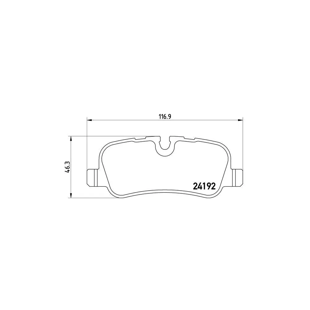Juego pastillas Brembo P 44 013