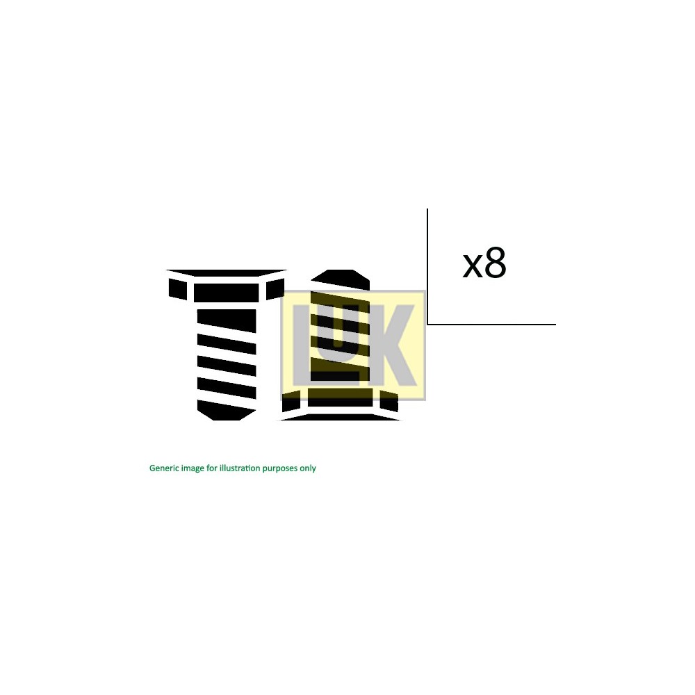 411019910: LUK KIT TORNILLOS BIMASA BMW