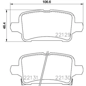 Juego pastillas de freno Brembo P 59 090