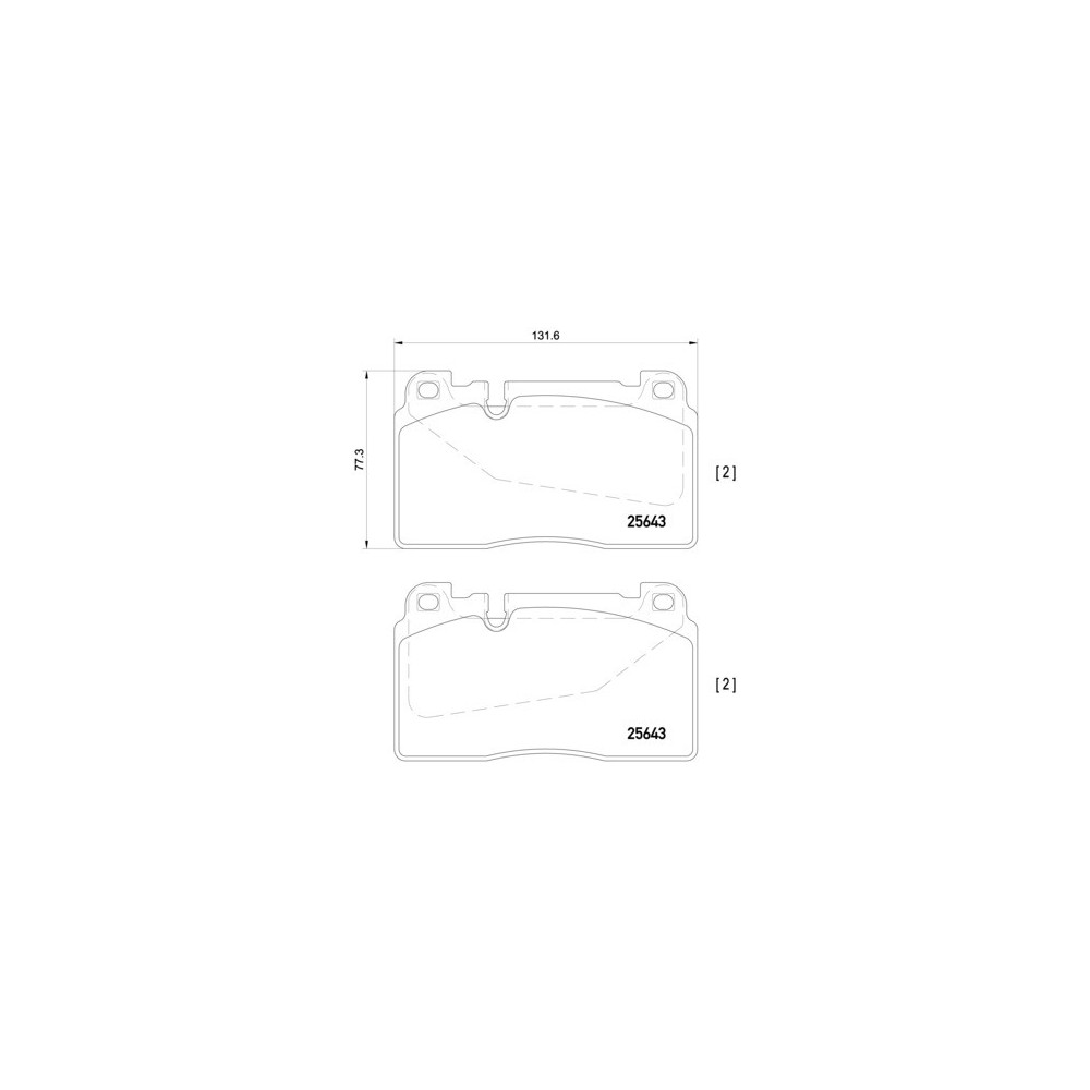 Pastillas de Freno Brembo P85123