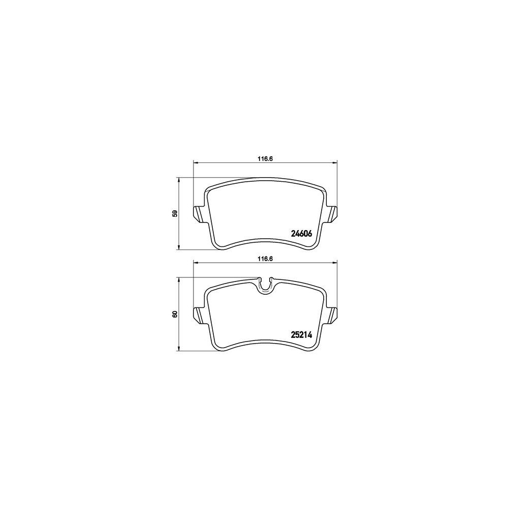 Juego de pastillas Brembo P 85 119