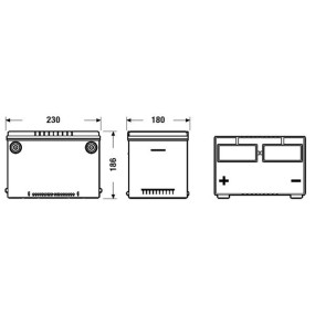 Bateria Tudor TECHNICA TB608 60Ah 640A(EN)