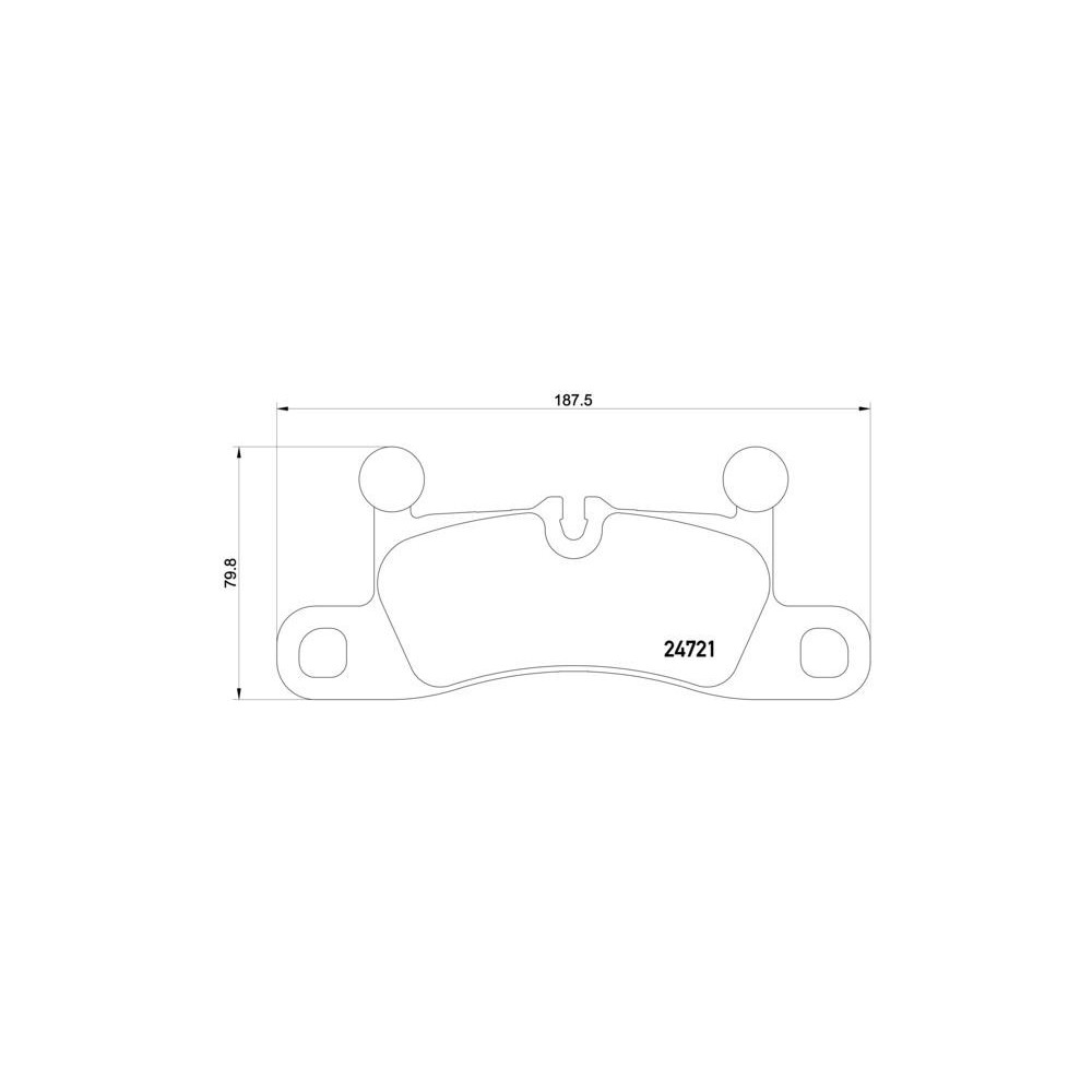 Juego de pastillas Brembo P 65 027