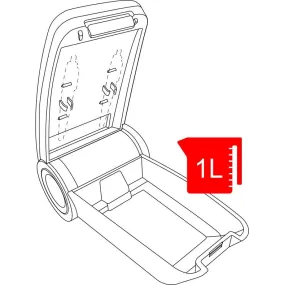 Kit reposabrazos conductor OEM Citroën Berlingo / Peugeot Rifter 1635530480