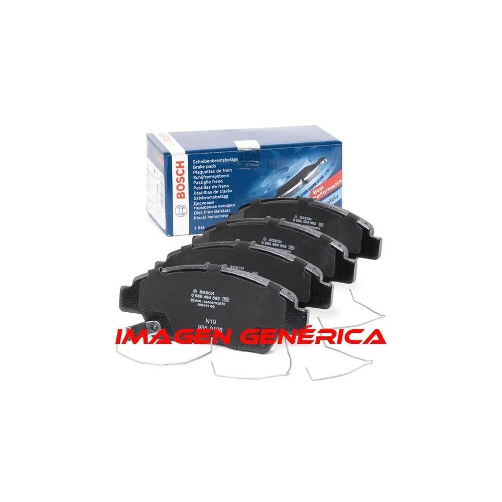 Pastilla de freno Bosch 0986460949