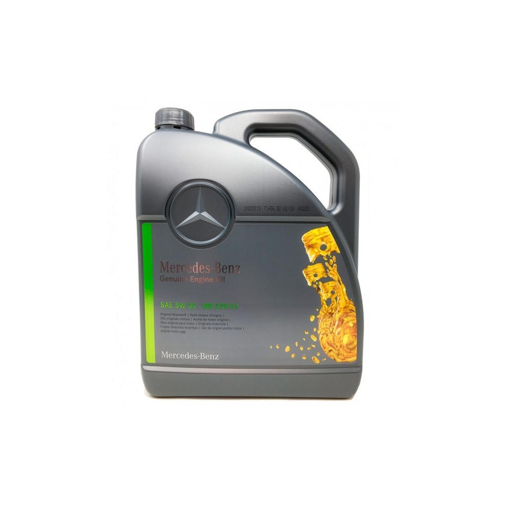 Aceite Mercedes 5w30 MB 229.51 5L