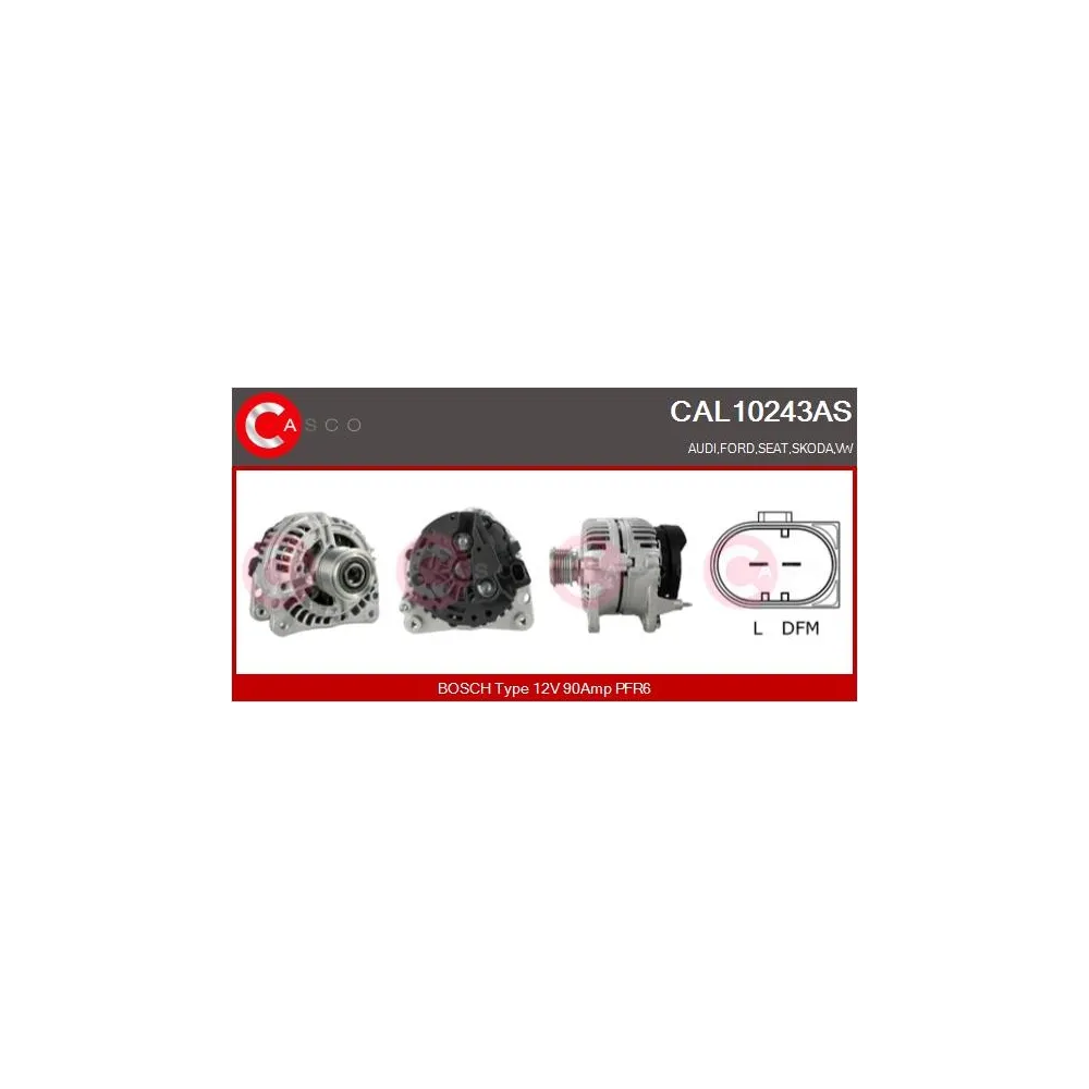 Alternador Casco equivalente 439441