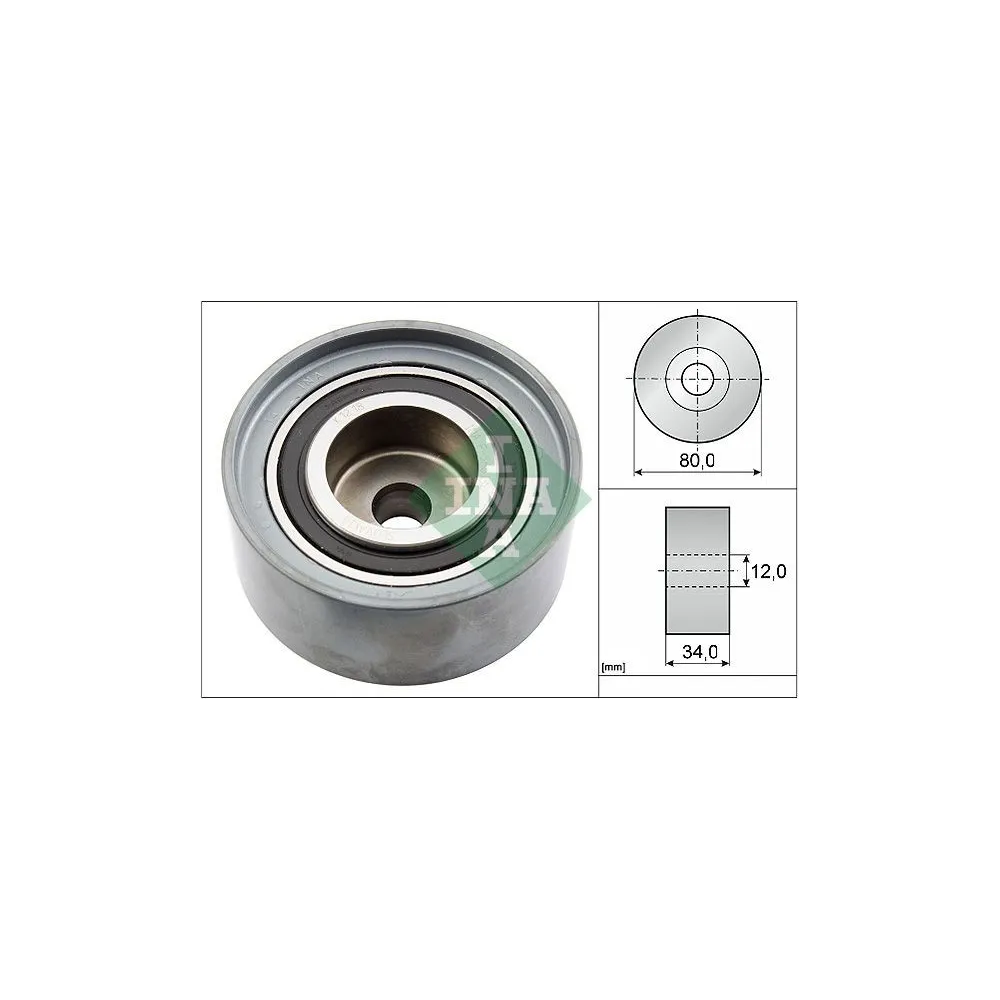 INA - 532 0527 10 - Polea inversión/guía, correa distribución
