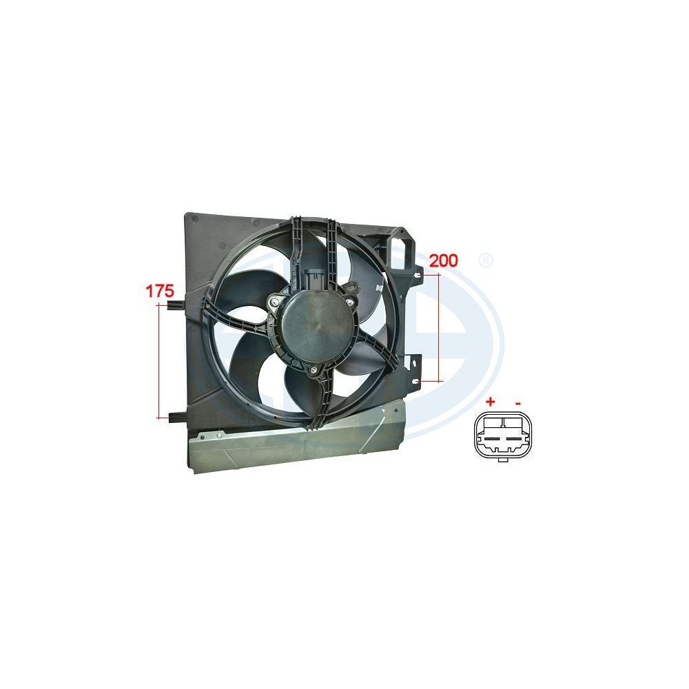 ERA - 352057 - Ventilador, refrigeración del motor