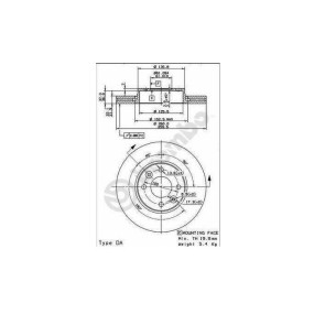 Brembo 08A14117 - 08.A141.17