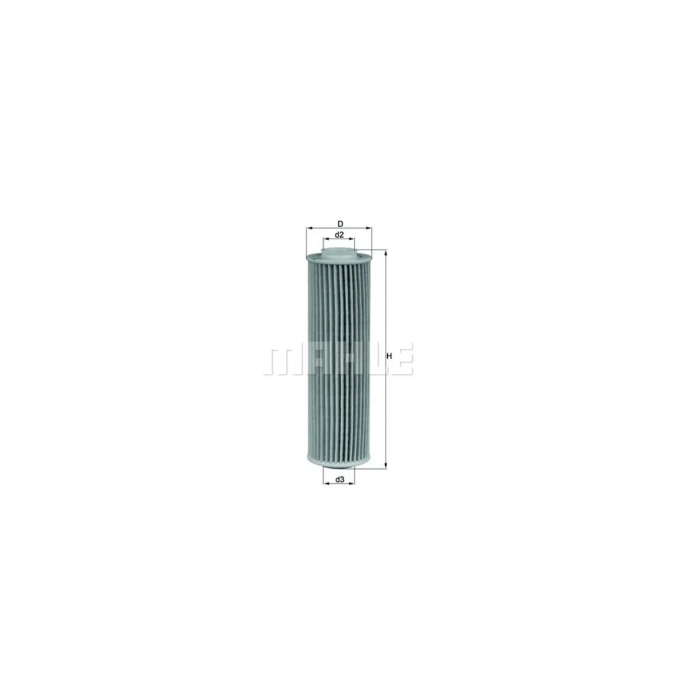 Filtro de aceite Mahle OX183/5D1 - OX183/5D1