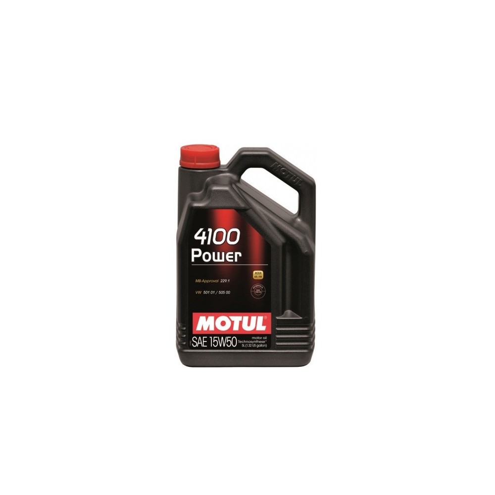 Aceite Motul 4100 Power 15w50 5L - 1L