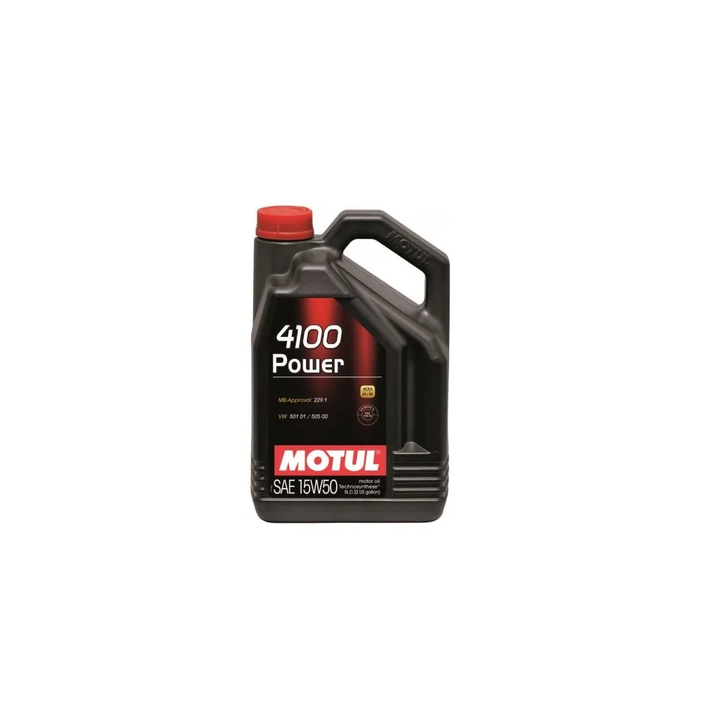 Aceite Motul 4100 Power 15w50 5L - 1L