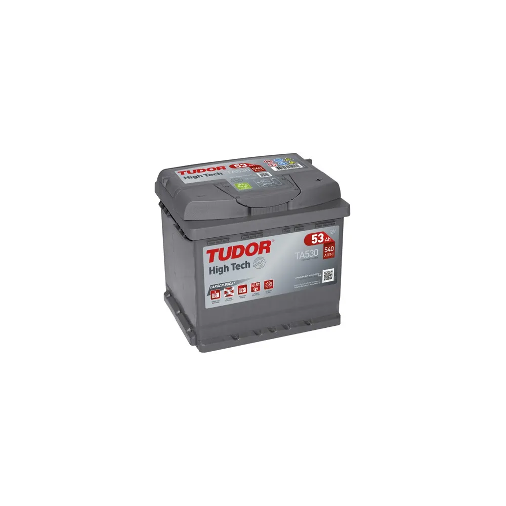 Bateria Tudor HIGH-TECH-  53Ah - 540A