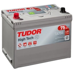 Bateria Tudor HIGH-TECH-  75Ah - 630A
