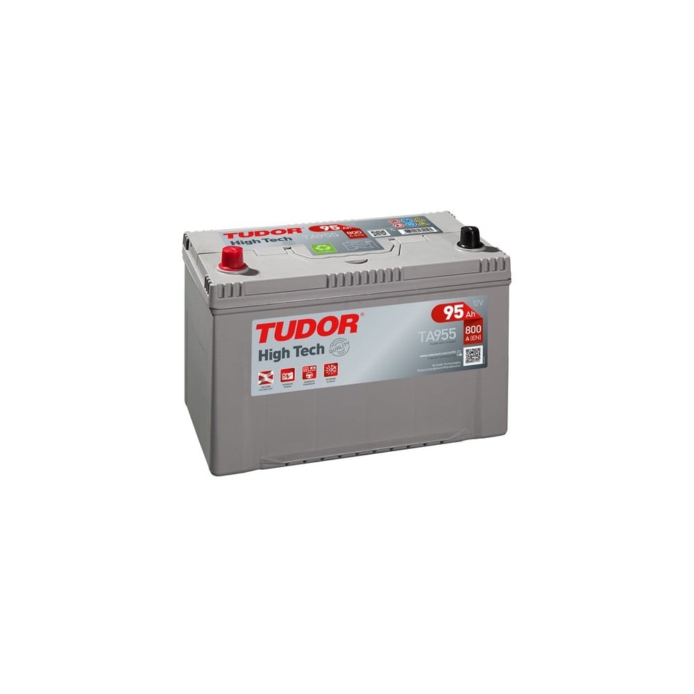 Bateria Tudor HIGH-TECH-95Ah 800A Positivo Izquierda